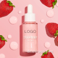 Private Label Natural Strawberry Pflegendes Whitening Skin Face Milk Serum